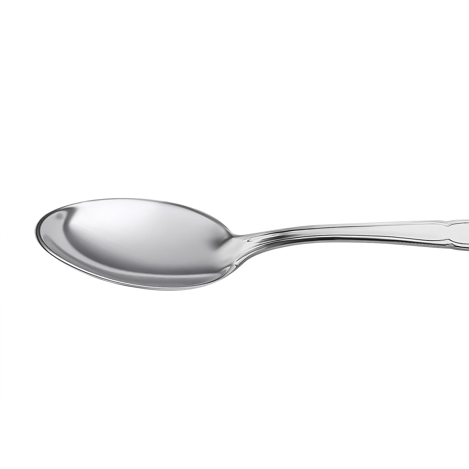 Five Star Close Out - Hallmarked 925 Sterling Silver Spoon (5 Inch), Silver Wt. 21.40  Gms
