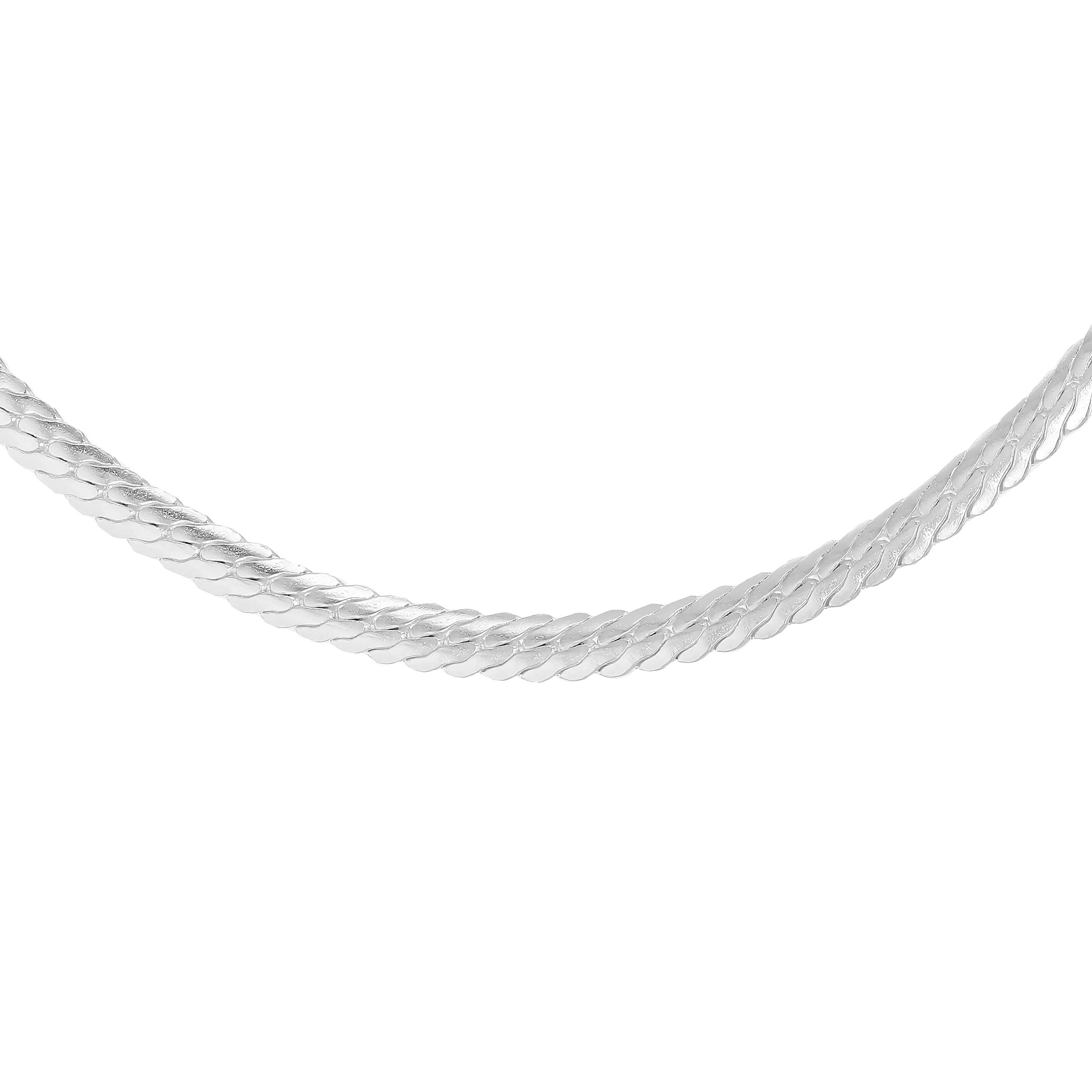 Sterling Silver Chain (Size - 16),  Silver Wt. 5 Gms