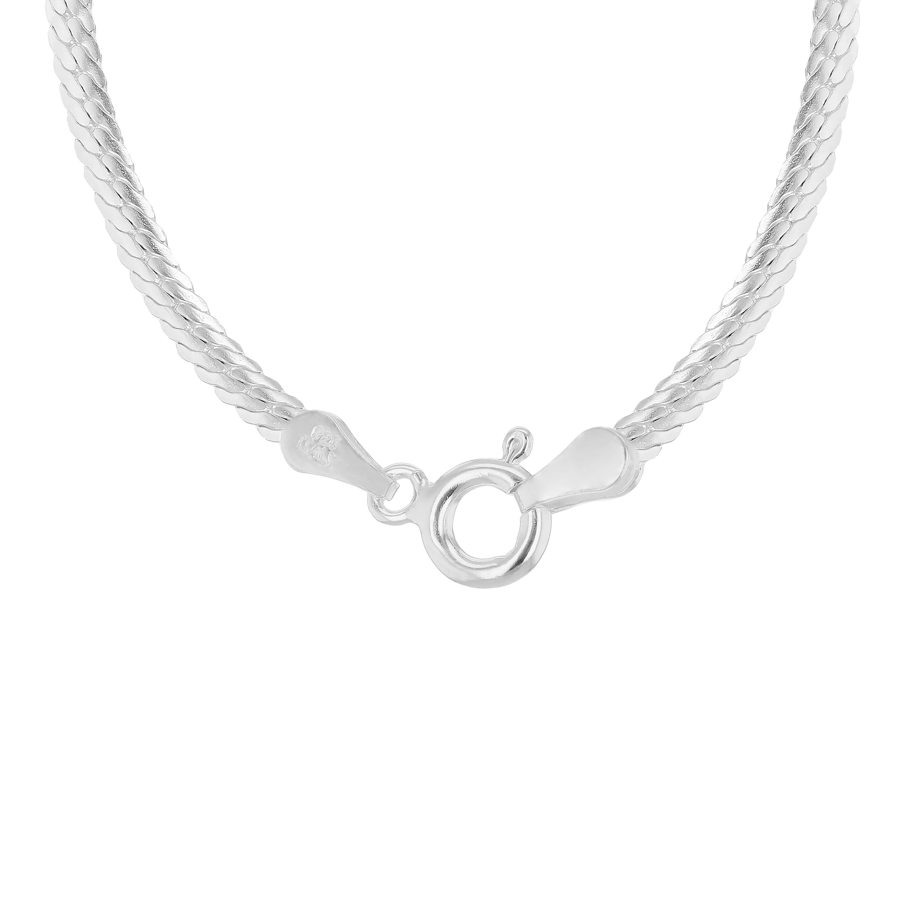 Sterling Silver Chain (Size - 16),  Silver Wt. 5 Gms