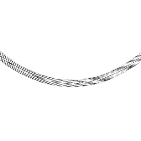 Sterling Silver Oval Snake Chain 18 Inch Sterling Silver Oval Snake Chain 18 Inch