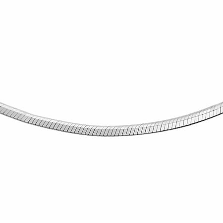 Sterling Silver Octagonal Snake Chain 18 Inch