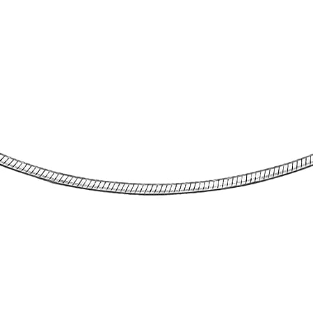 Sterling Silver Octagonal Snake Chain 16 Inch