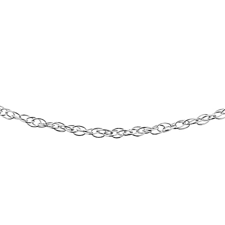 Sterling Silver Prince of Wales Chain 15 Inch