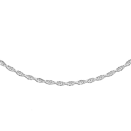 Sterling Silver 1.3mm Prince of Wales Chain 16 Inch
