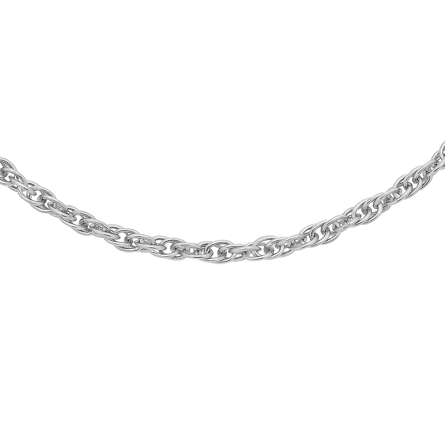 Sterling Silver 1.3mm Prince of Wales Chain 16 Inch