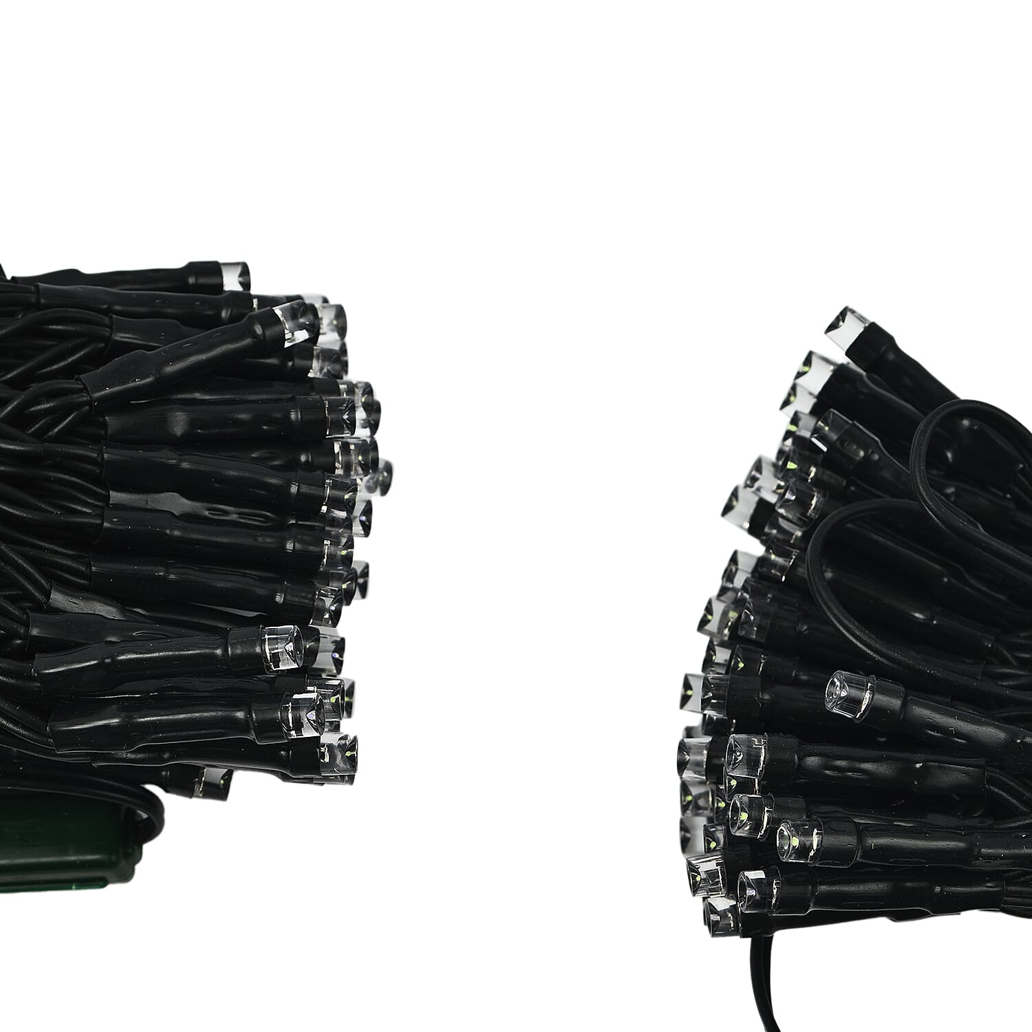 Pack of 2 - 100 LED Solar String Lights (Length-10 m) - Bright White