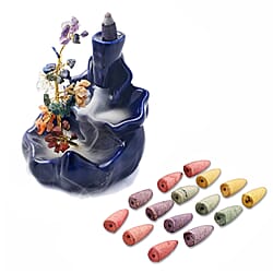 Ceramic Waterfall Incense Burner