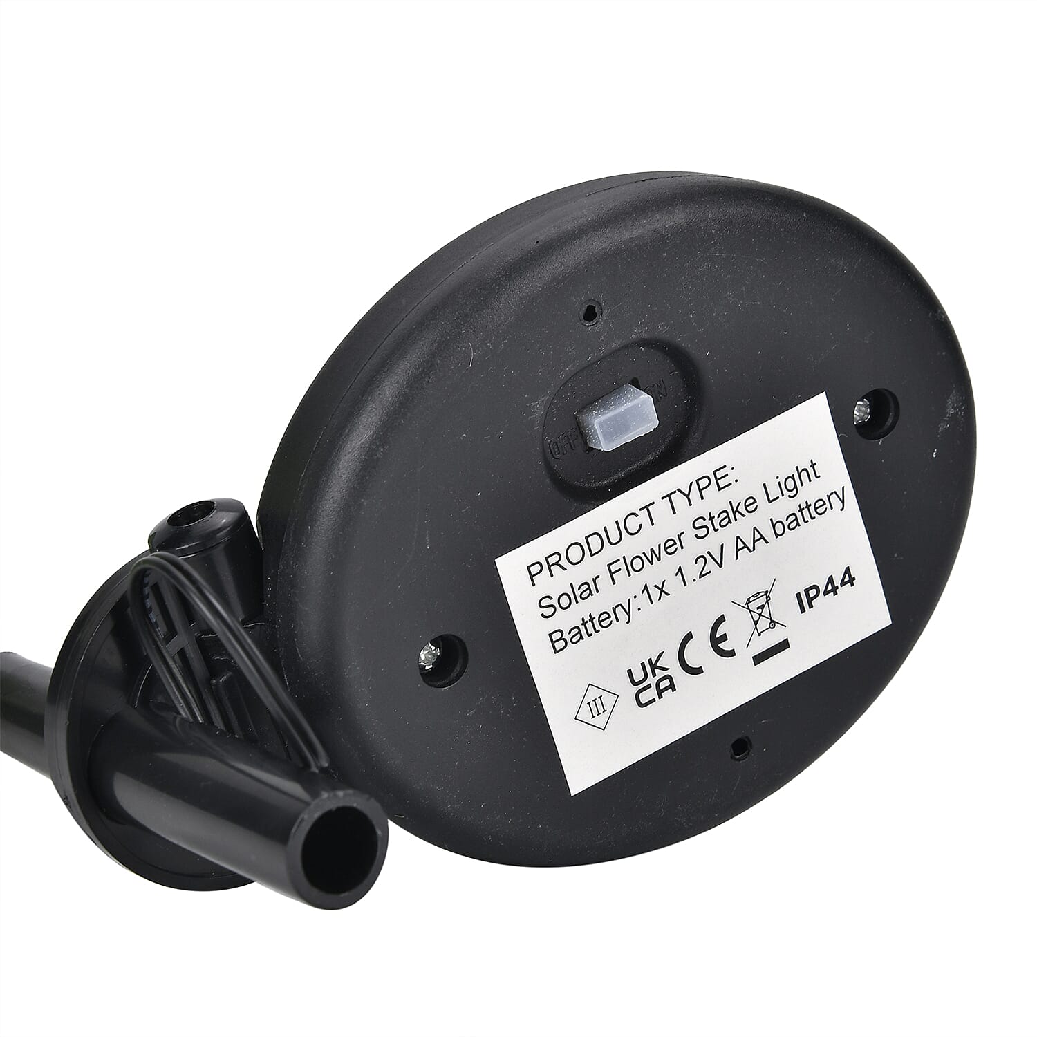 Magnolia solar lamp with 4pcs white LEDs - Pink