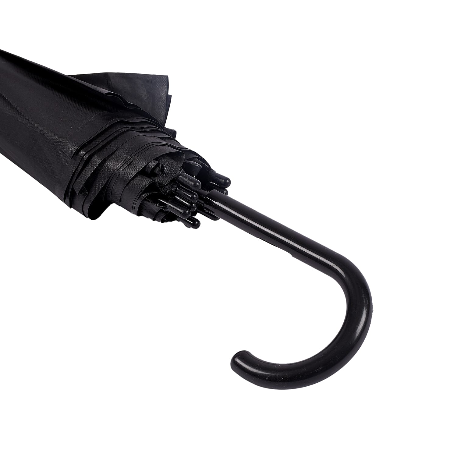 Value Buy Deal - Semi Automatic Frosted Umbrella - Black
