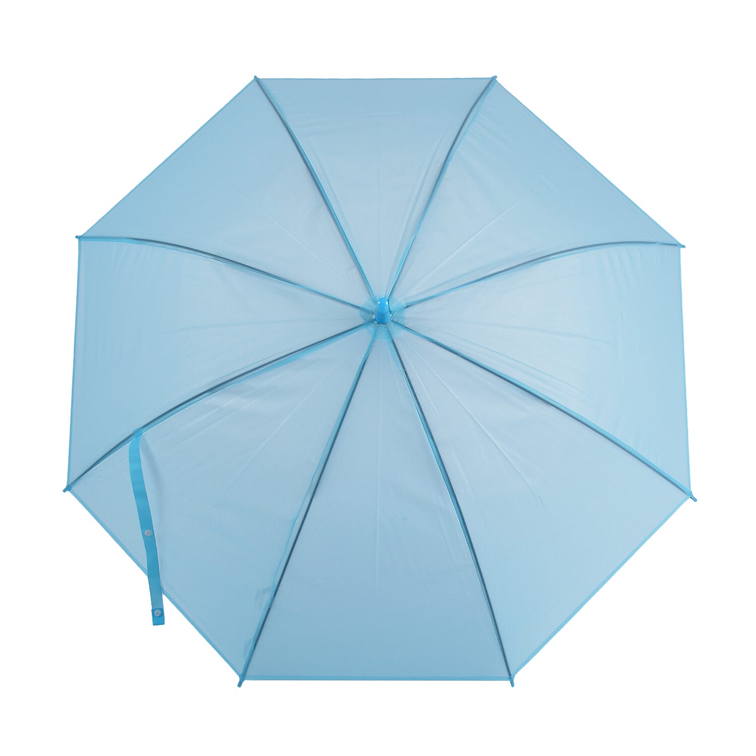 Value Buy Deal - Semi Automatic Frosted Umbrella - Blue
