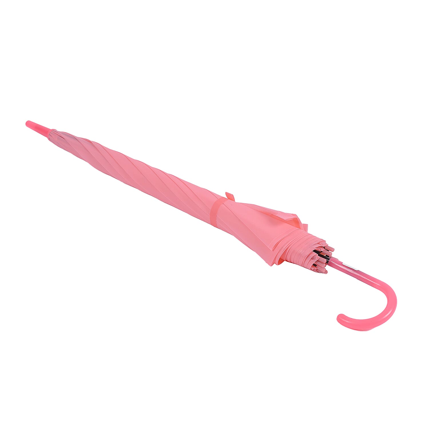 Value Buy Deal - Semi Automatic Frosted Umbrella - Pink