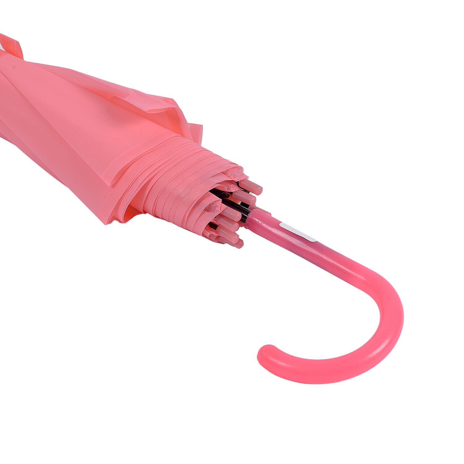 Value Buy Deal - Semi Automatic Frosted Umbrella - Pink