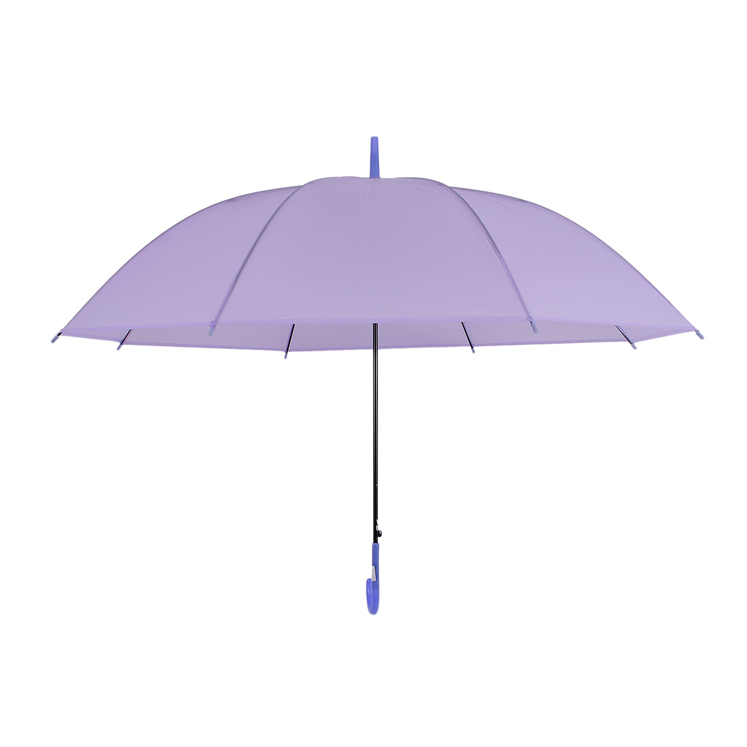 Semi Automatic Frosted Umbrella - Purple