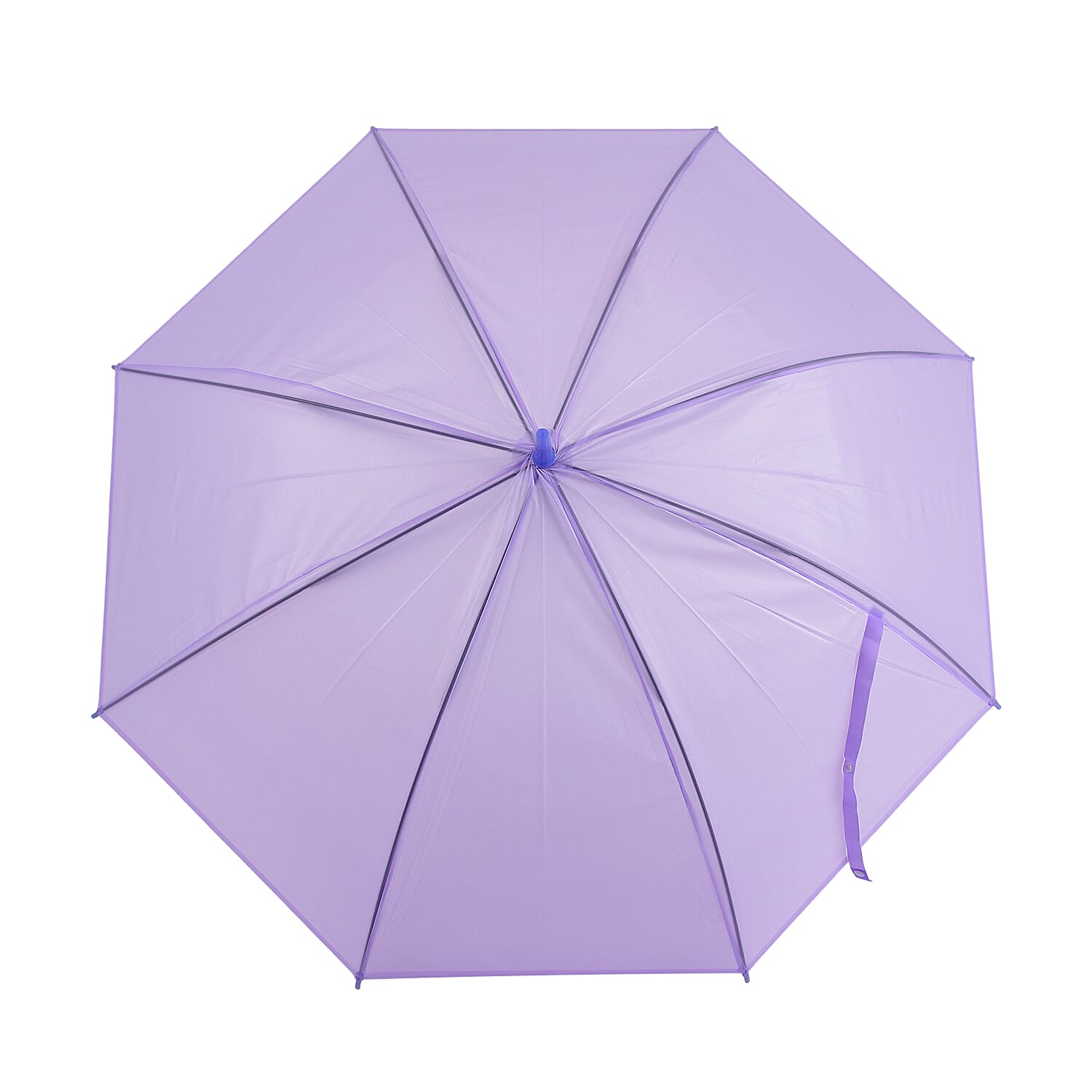 Semi Automatic Frosted Umbrella - Purple