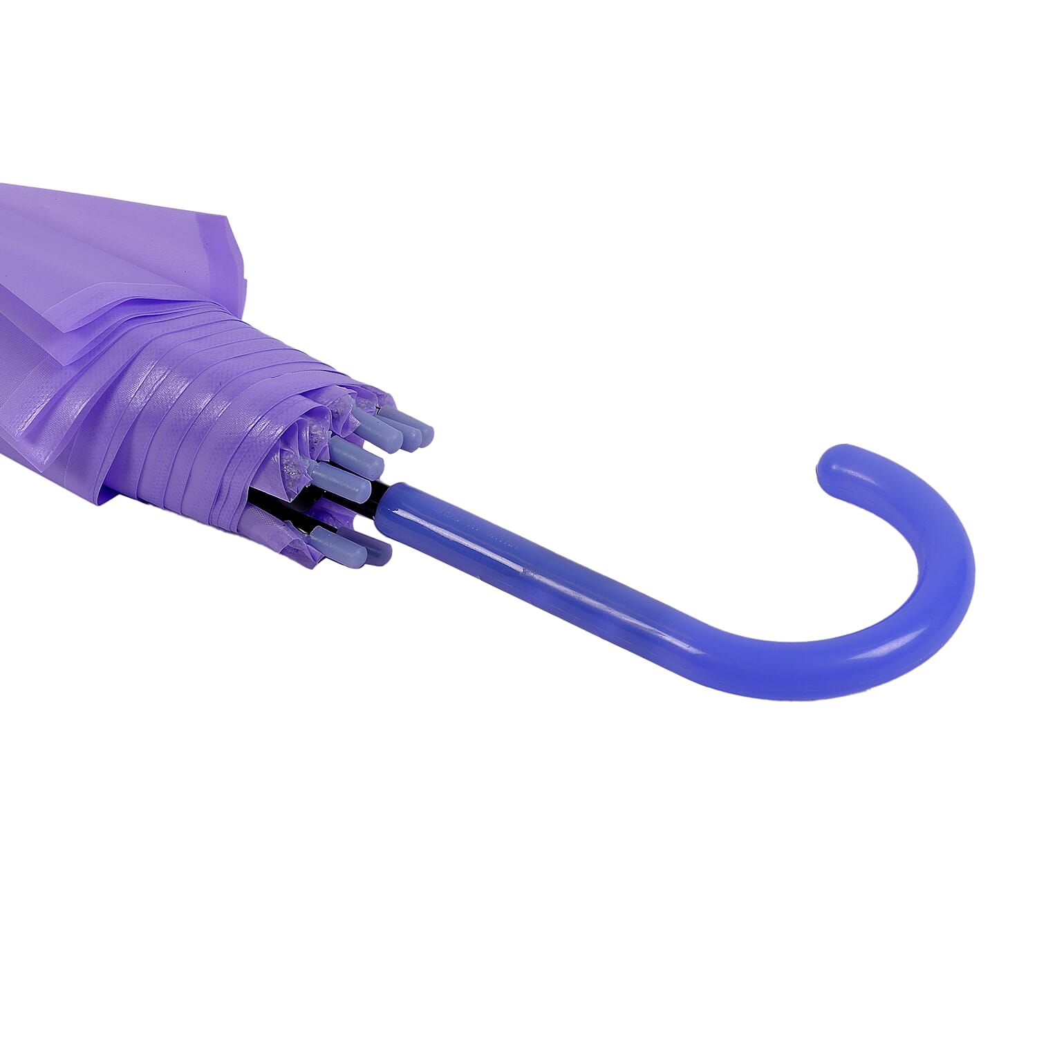 Semi Automatic Frosted Umbrella - Purple