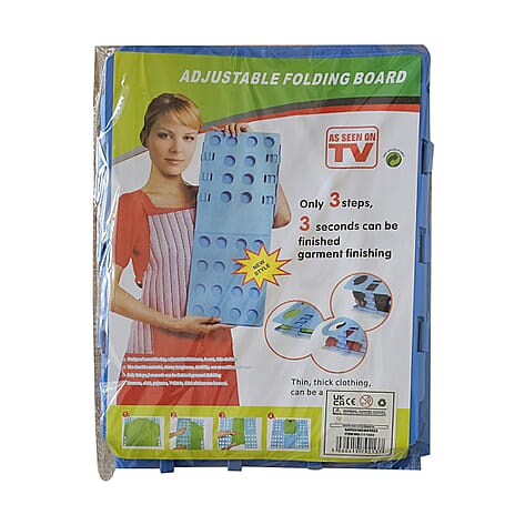 Clothes Folding Board - The Solution to Easy Folding - Blue