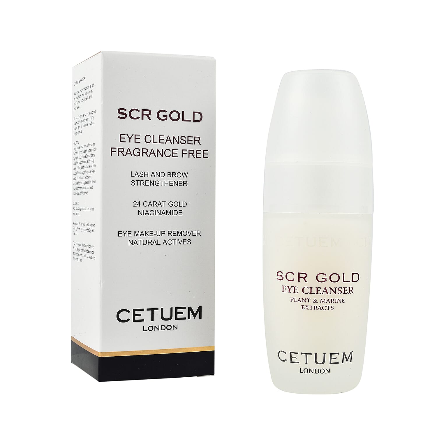 Cetuem Eye Cleanser - Lash & Brow Strengthener