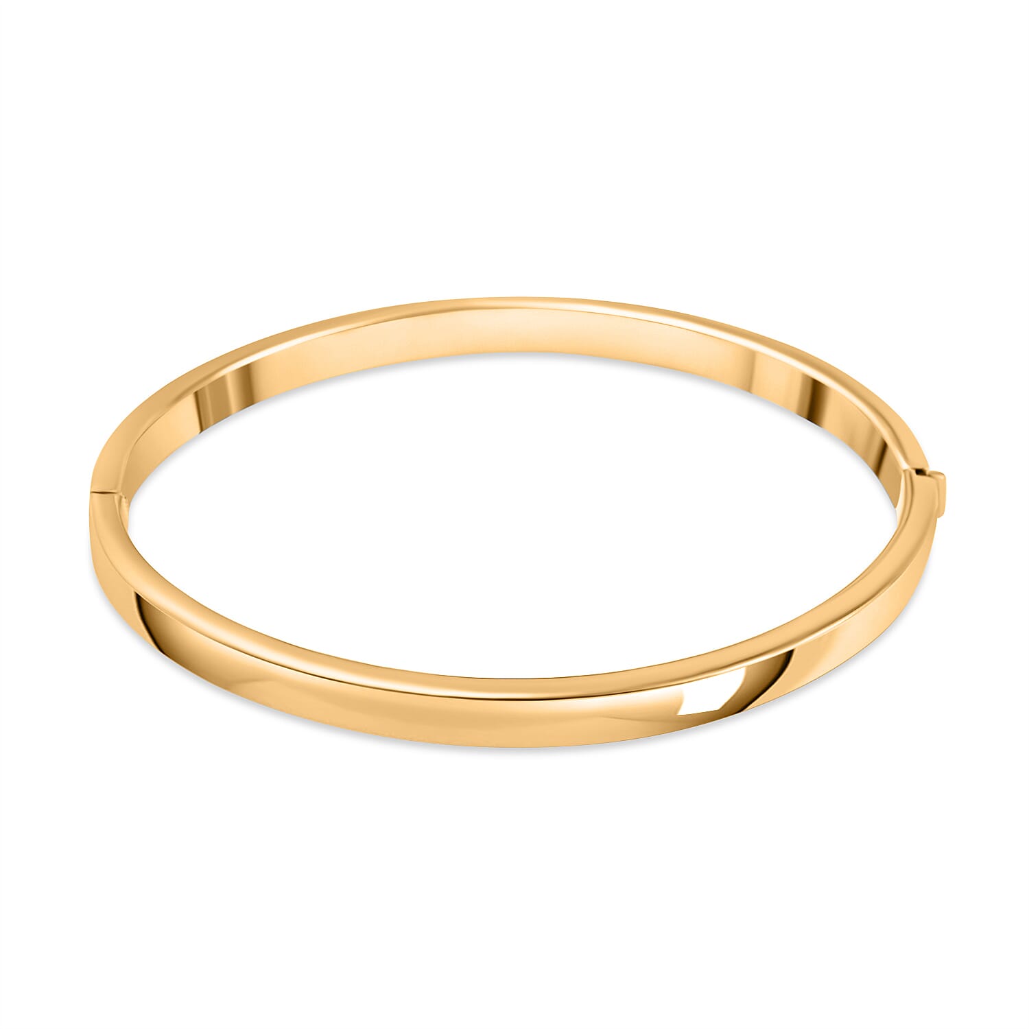 ILIANA- 18K Yellow Gold Bangle (Size 7), Gold Wt. 13.50 Gms