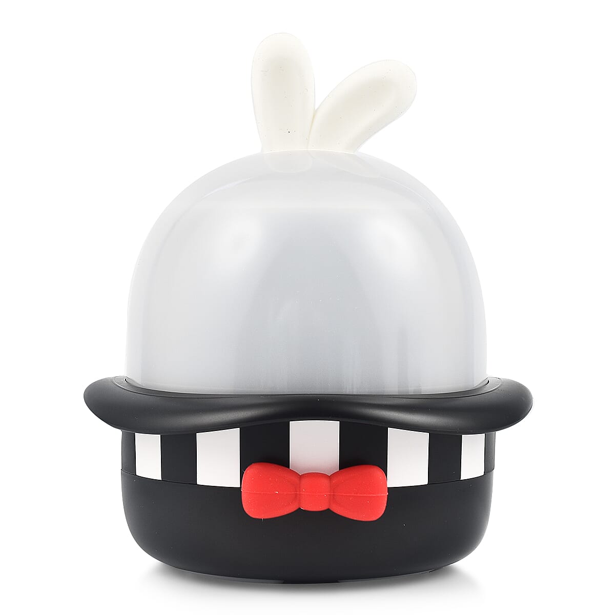 Rechargeable Magic Rabbit Projector Night Light with Rotating Projection Lamp Music with Remote Control - Timer Function (Black)