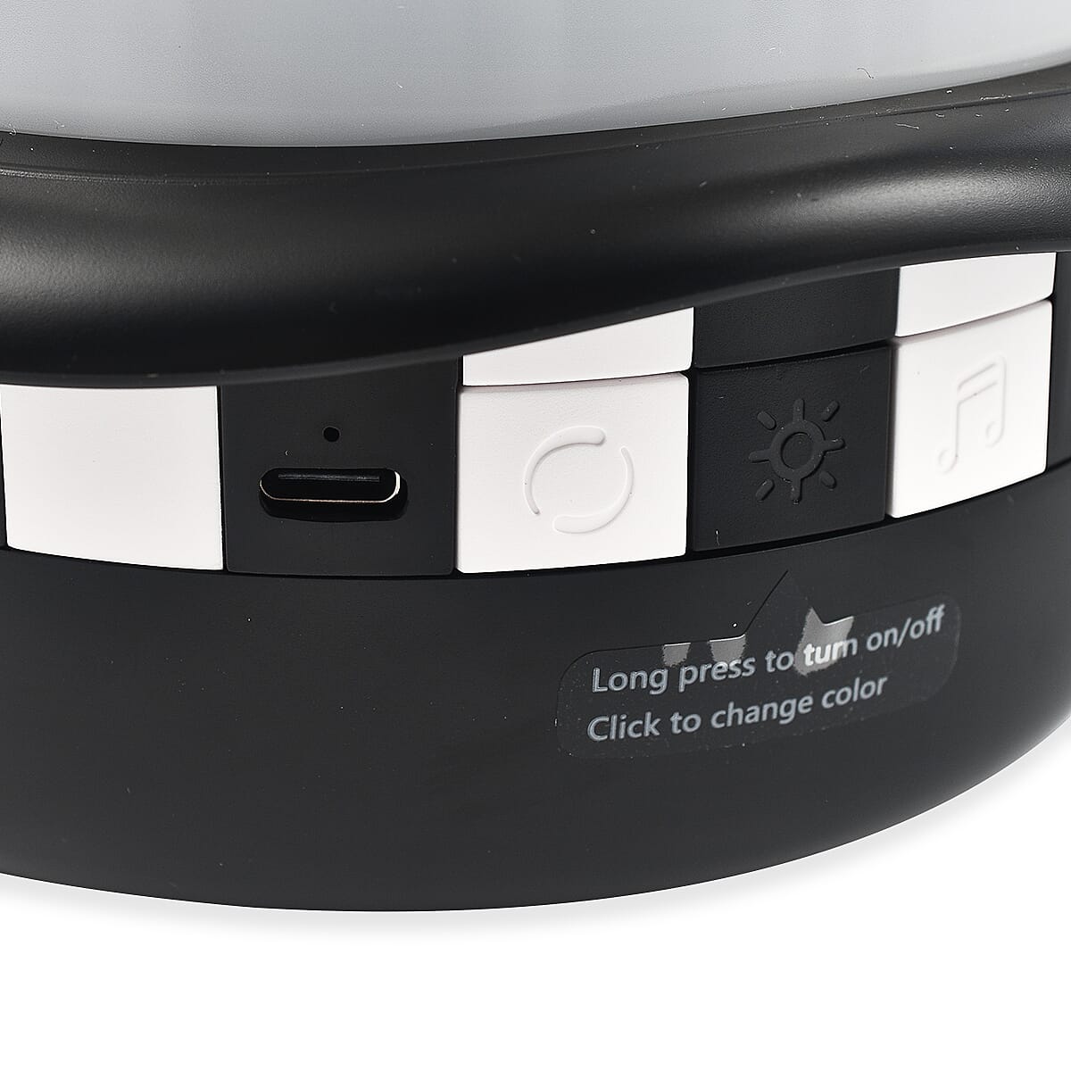 Rechargeable Magic Rabbit Projector Night Light with Rotating Projection Lamp Music with Remote Control - Timer Function (Black)