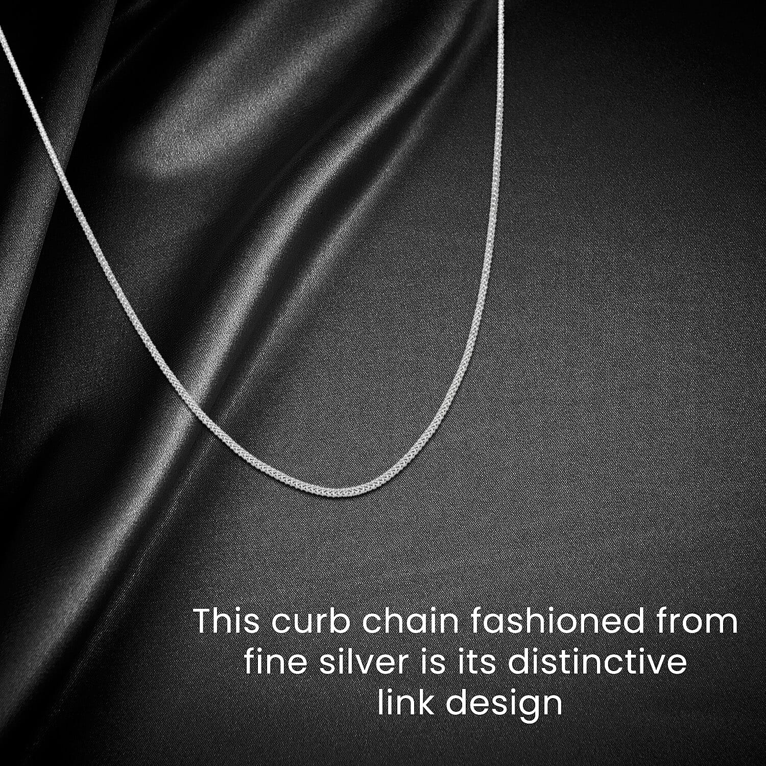 Sterling Silver Chain (Size - 20)