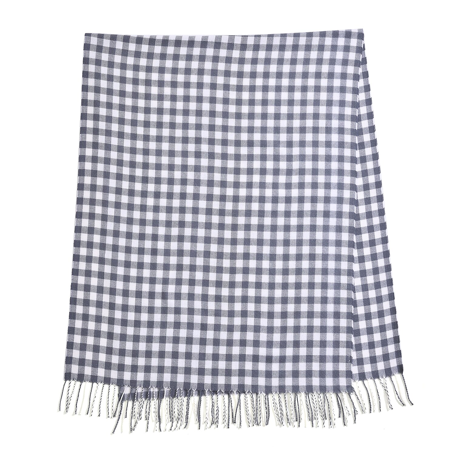 Knit Scarf100%Polyester color - Grey