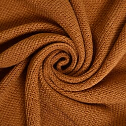 Knit Scarf100% Acrylic color - Brown