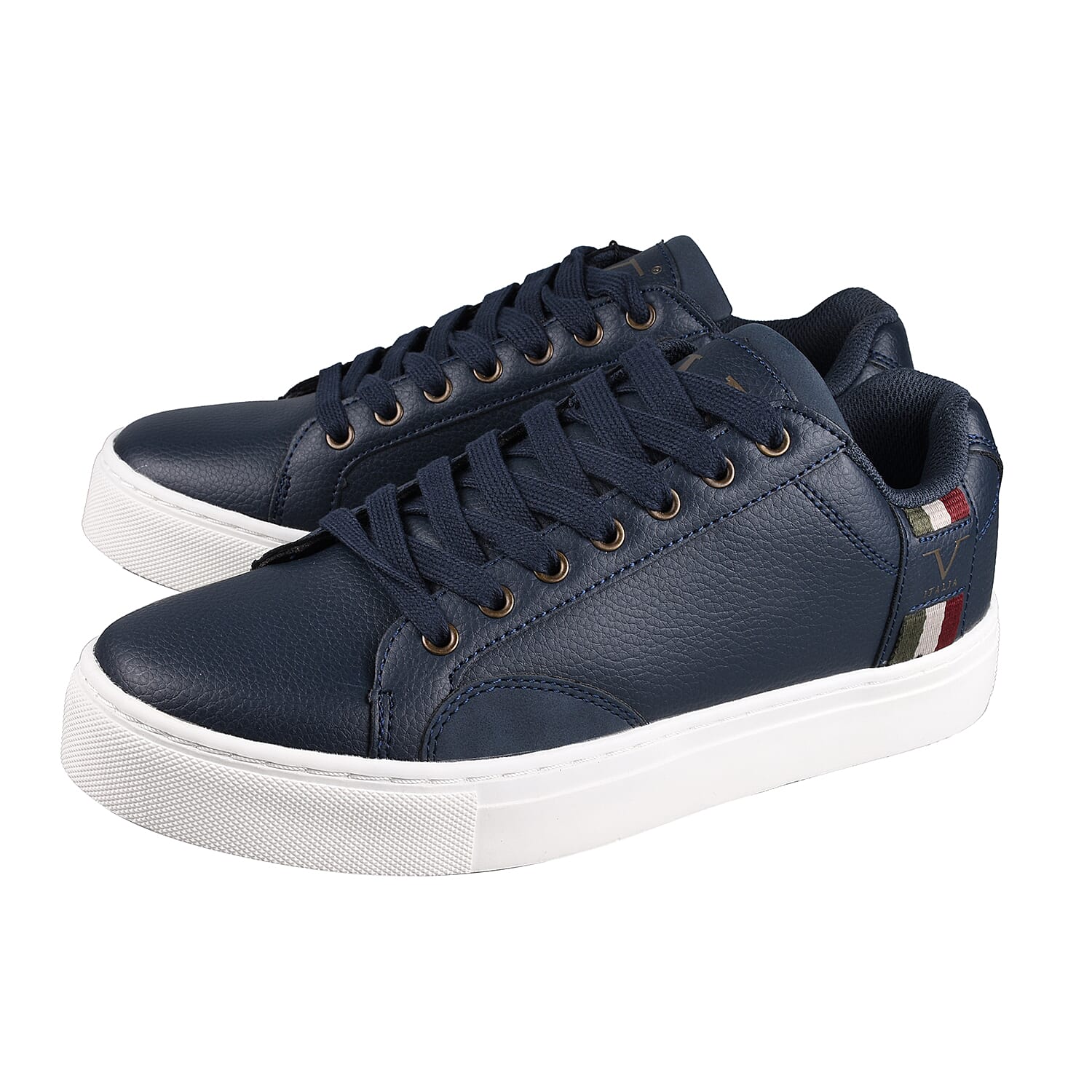 19V69 ITALIA Mens Sneaker Shoes (Size 7) - Navy