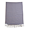 Knit Scarf100%Polyester Color - Blue