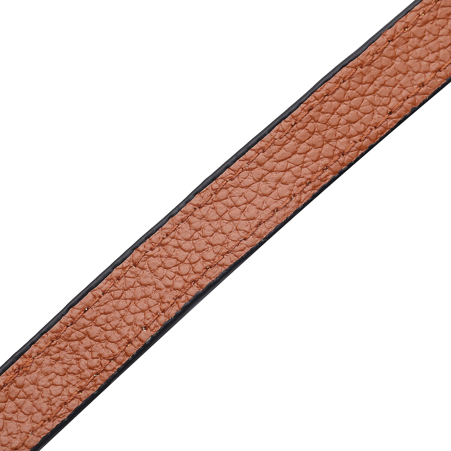 2 in 1 - 100% Genuine Leather Glasses Strap with Leopard Print - Tan