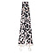 Woven Fabric adjustable strap Color: Brown and Beige leopard print