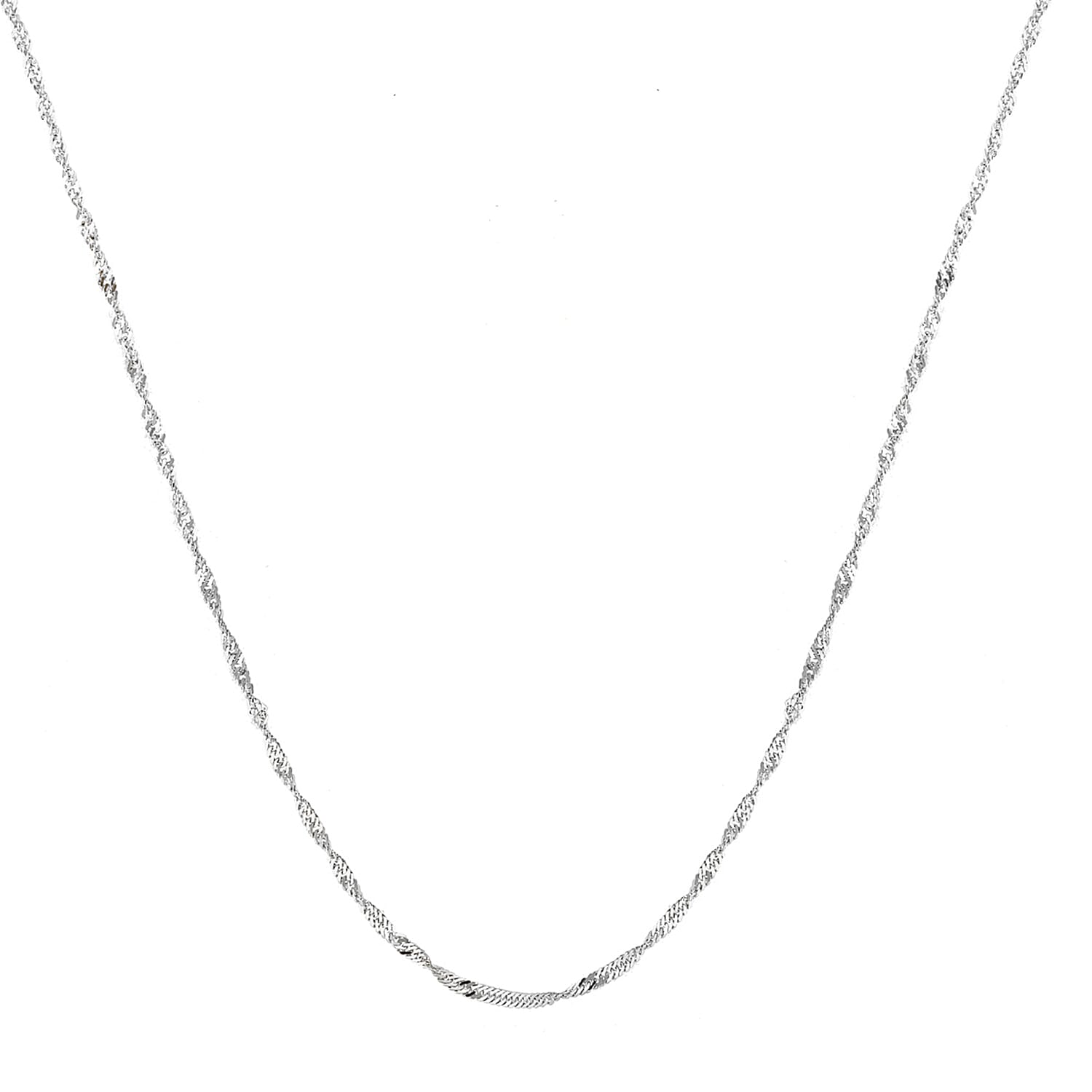 Sterling Silver Chain (Size - 24)