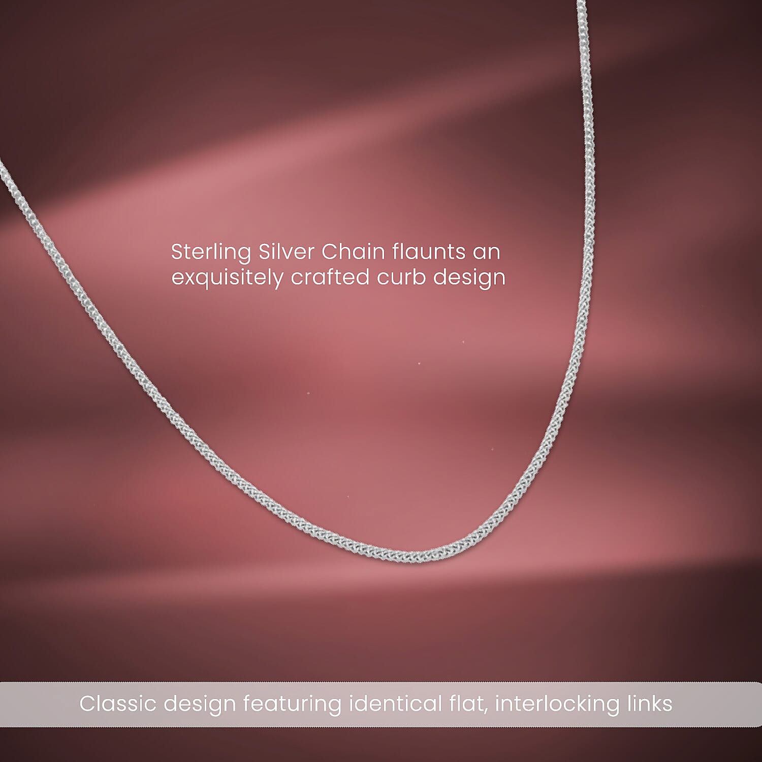 Sterling Silver Chain (Size - 20)