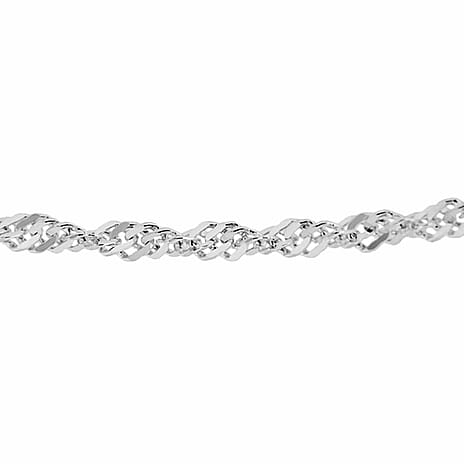 Sterling Silver Chain (Size - 24)