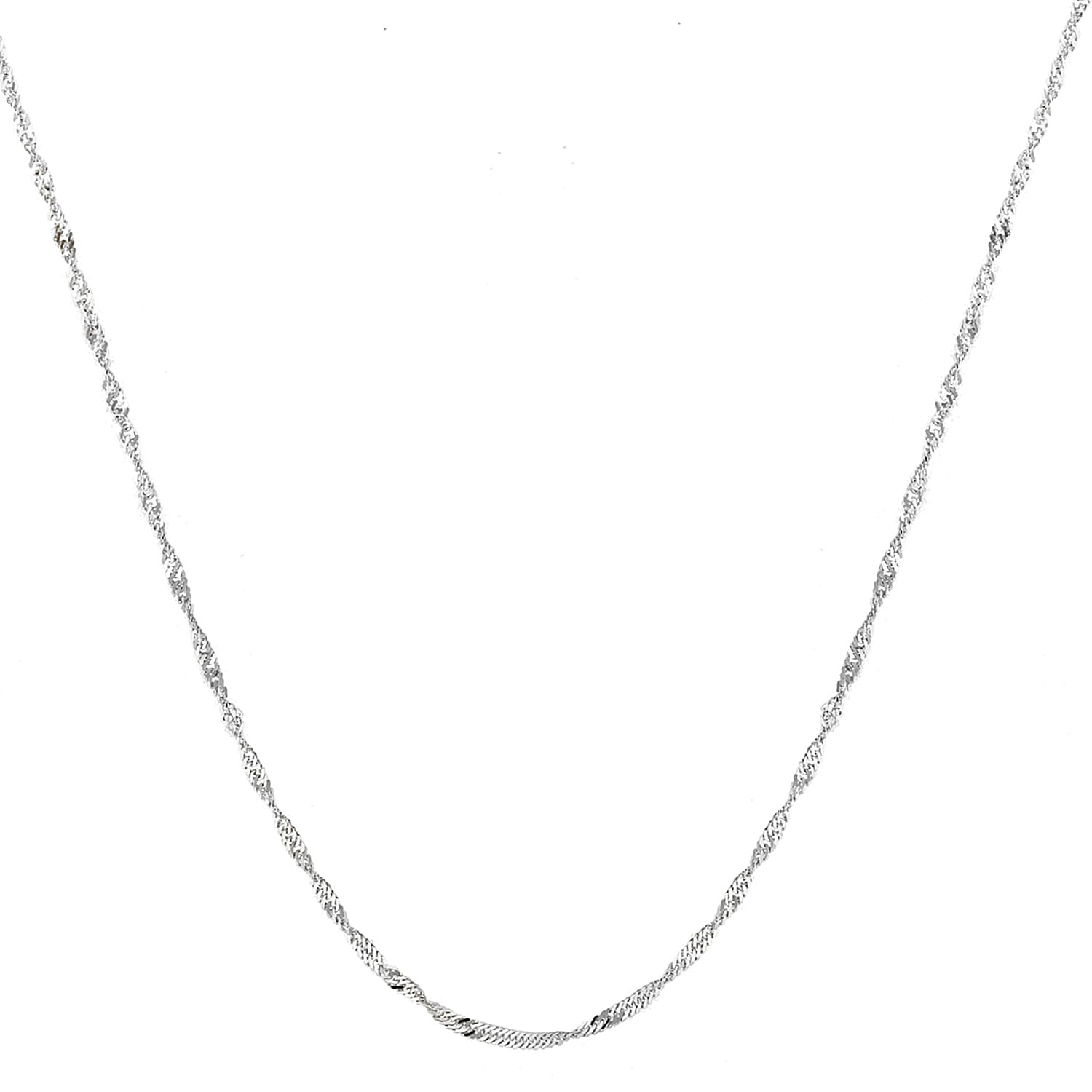 Sterling Silver Chain (Size - 24)