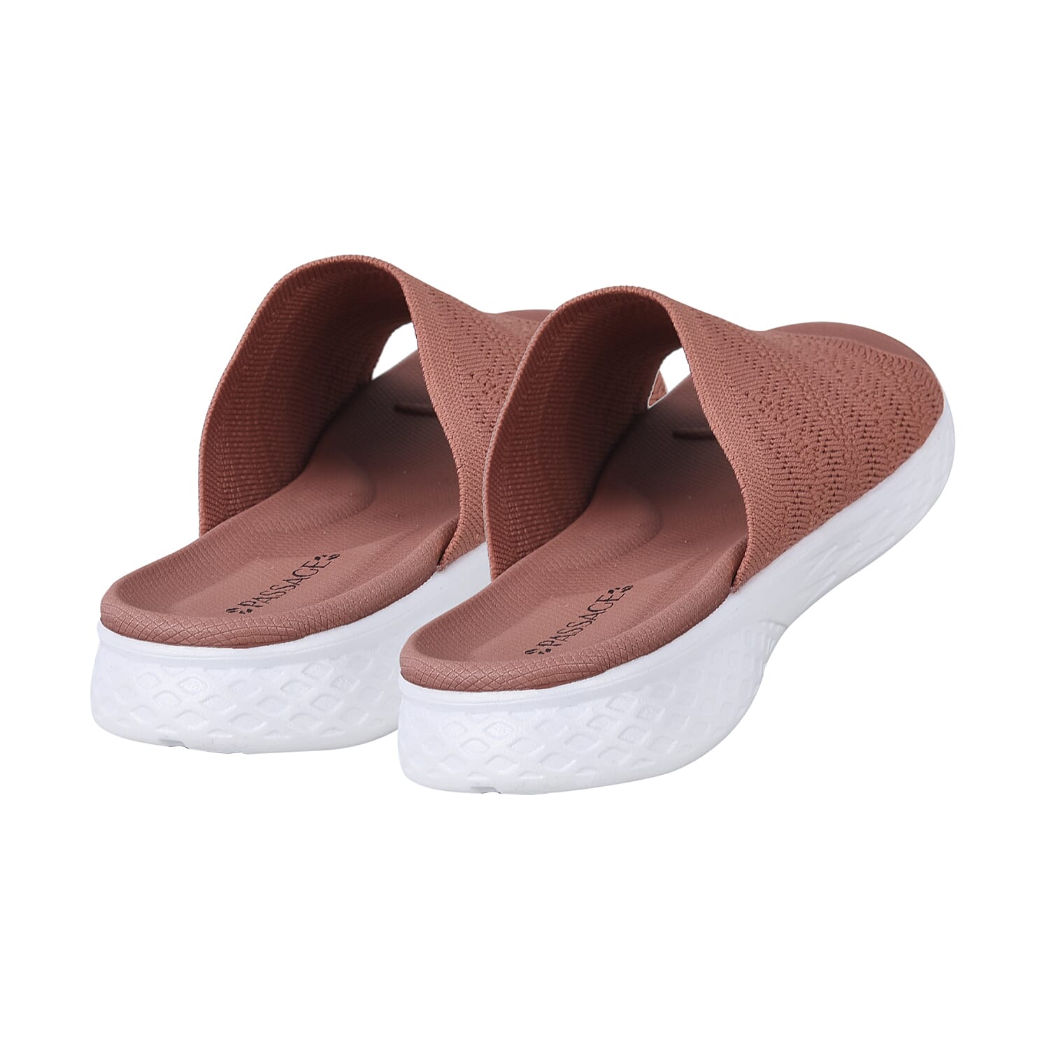 PASSAGE Ladies Flyknit Slippers - Navy