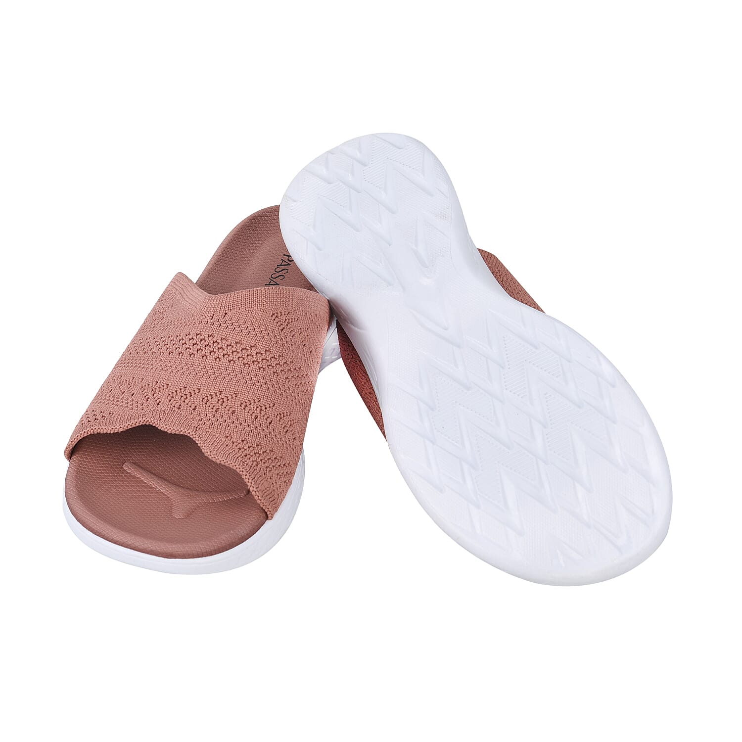 PASSAGE Ladies Flyknit Slippers - Navy