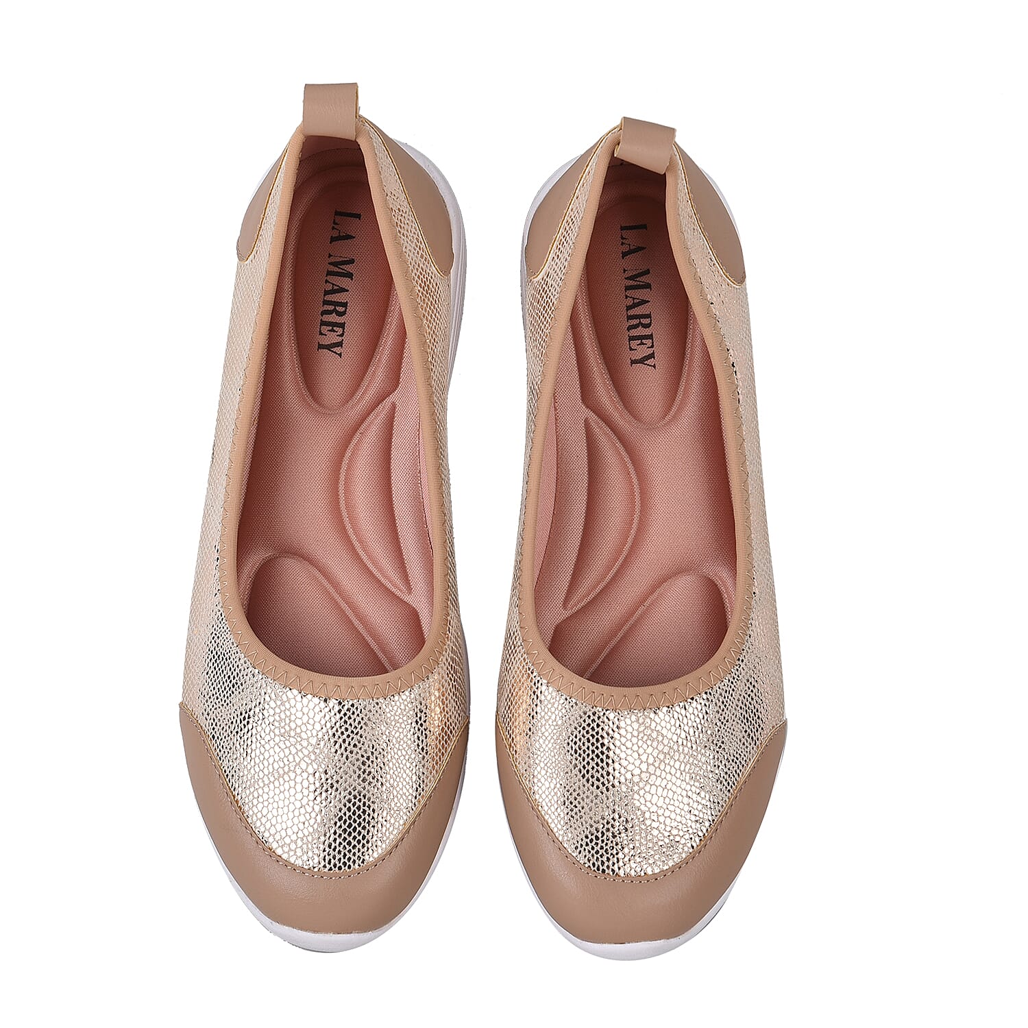 PASSAGE Snake Pattern Ladies Shoes - Black