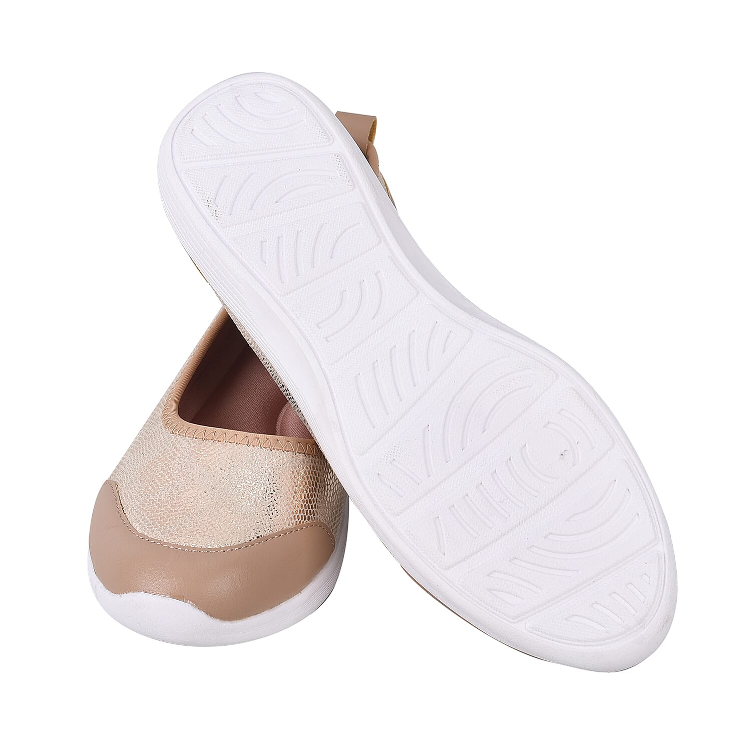 PASSAGE Snake Pattern Ladies Shoes - Black