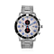 WILLIAM HUNT Designer Multifunction Chronograph Watch - Silver