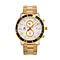 WILLIAM HUNT Designer Multifunction Chronograph Watch - Gold