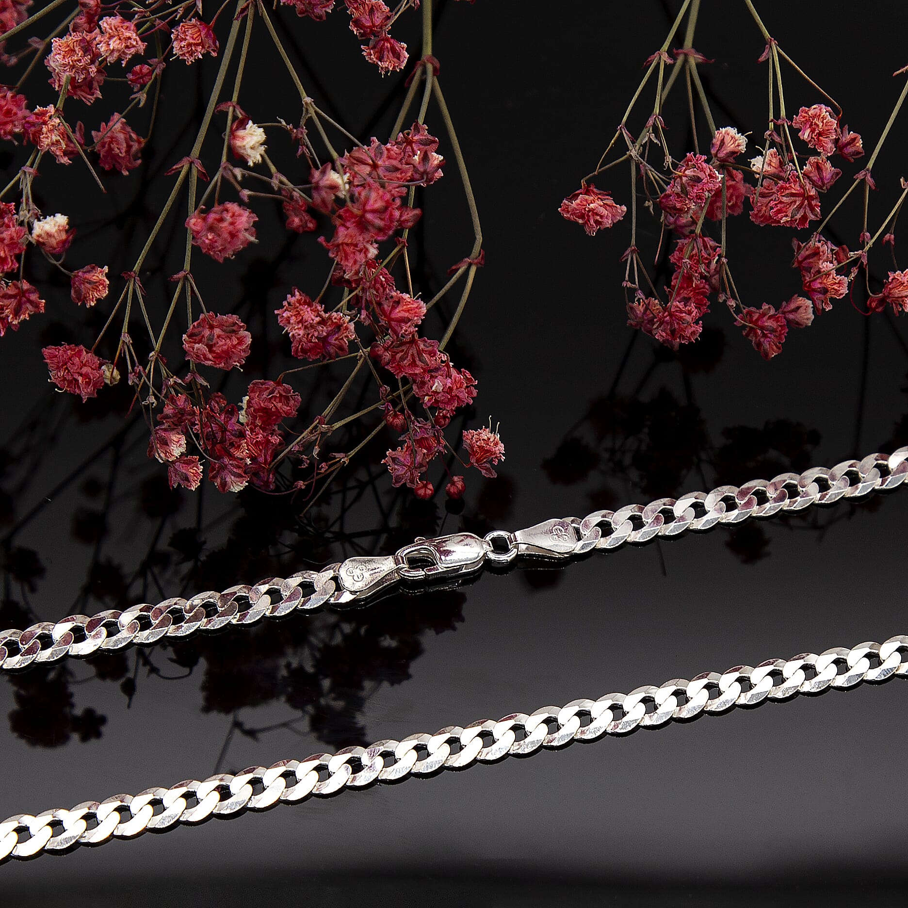 Sterling Silver Chain (Size - 20),  Silver Wt. 13.5 Gms