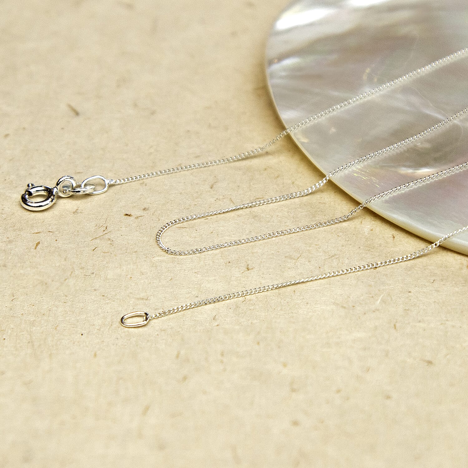 Sterling Silver Chain (Size - 16)