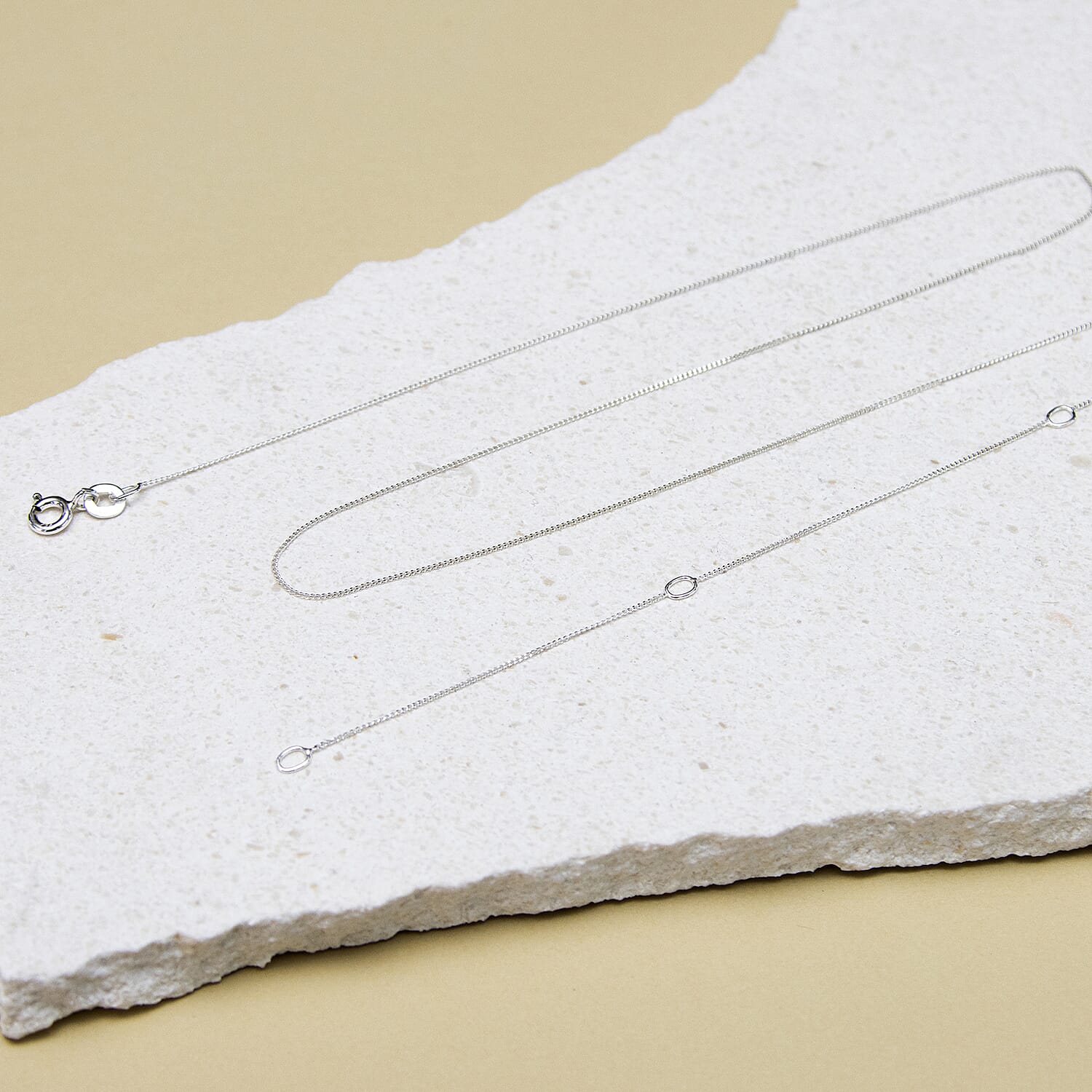 Sterling Silver Chain (Size - 18)