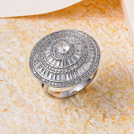 Close Out Deal - Cubic Zirconia Cocktail Ring