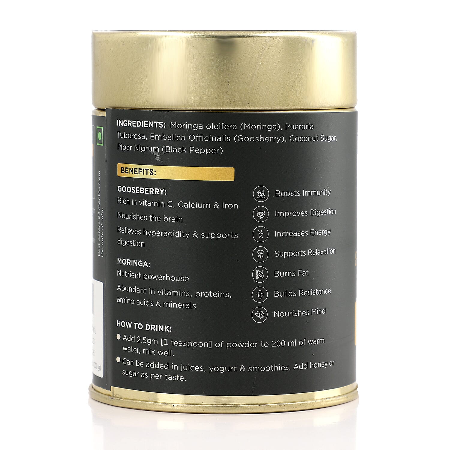 Veda 5 Amla & Moringa Supplements - 100 Gms