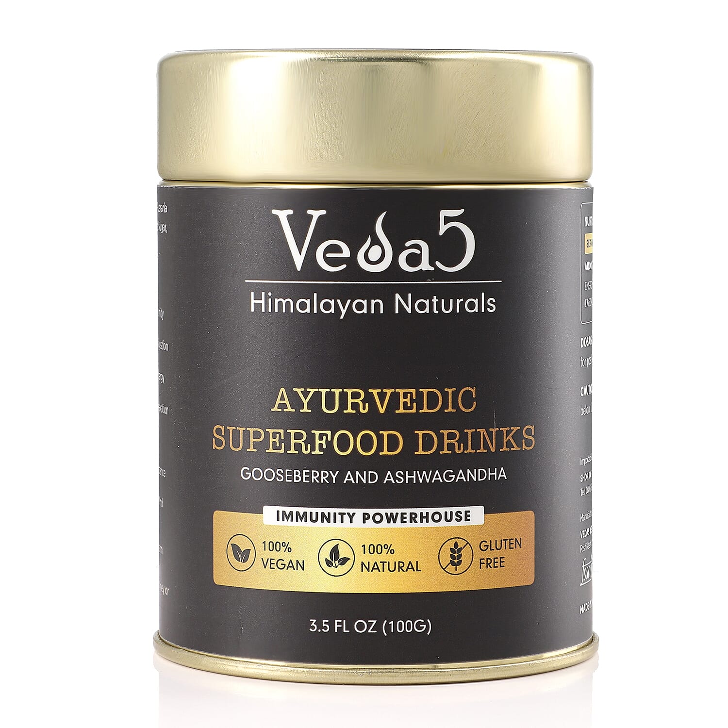 Veda 5 Amla - Ashwagandha Supplements - 100 Gms