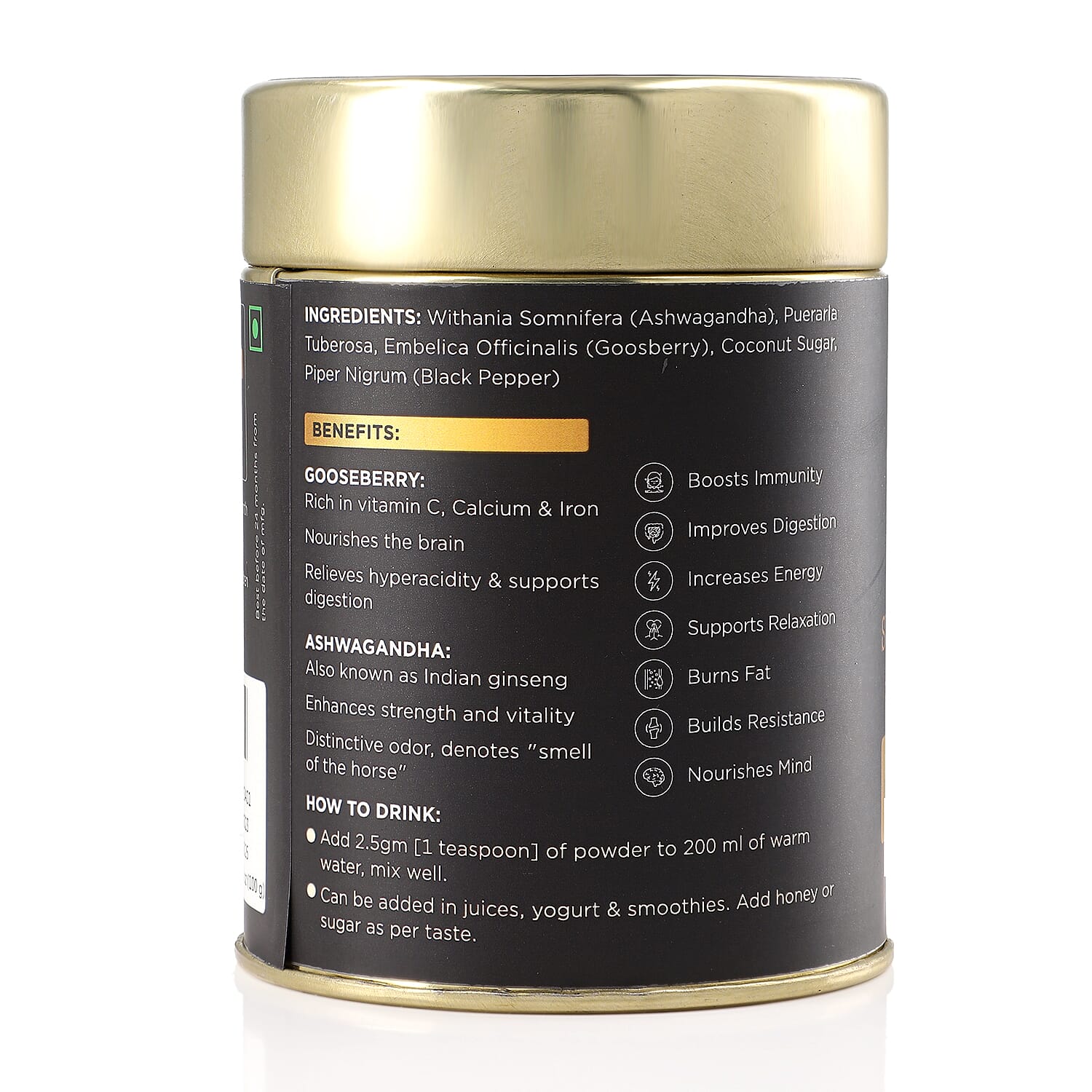 Veda 5 Amla - Ashwagandha Supplements - 100 Gms