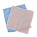 Set of 20 Double Sided Microfibre and Scratch Fibre Dish Cloth - Red and Blue