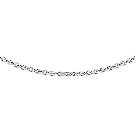 Sterling Silver Oxidised Trace Chain 22 Inch Sterling Silver Oxidised Trace Chain 22 Inch